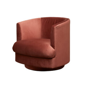 Cleo Swivel Chair – Sorbet