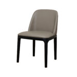 Gemma Dining Chair – Greige Leather