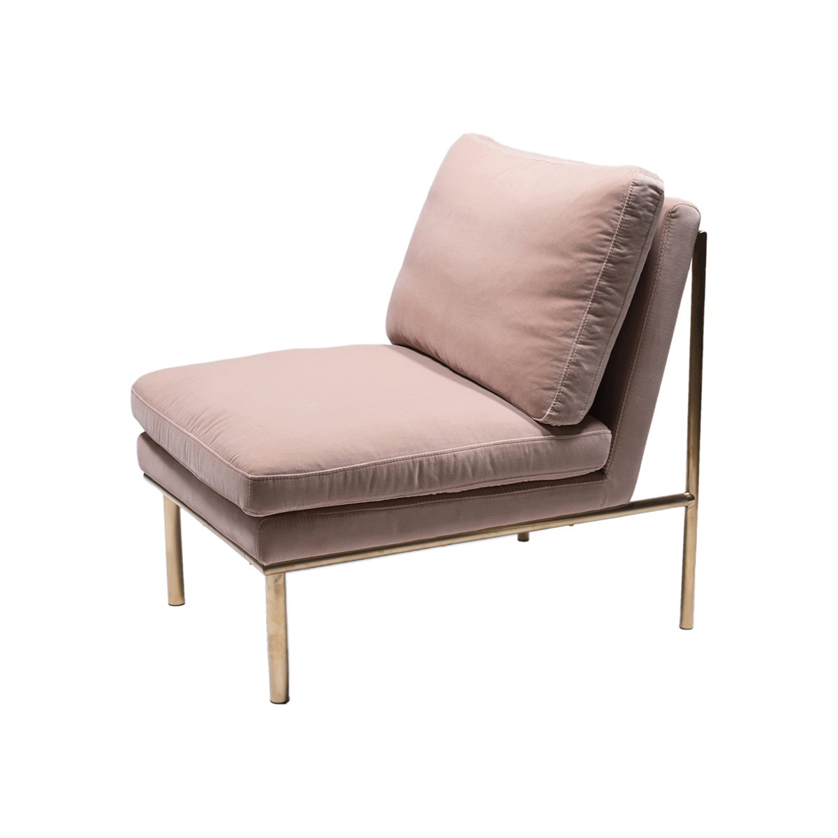 April Lounge Chair – Powder