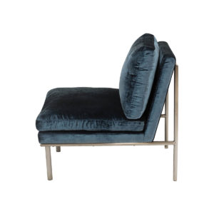 April Lounge Chair – Indigo