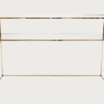 Gazelle Console Table – Polished Brass