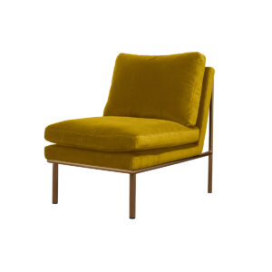 April Lounge Chair – Saffron