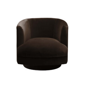 Cleo Swivel Chair – Truffle