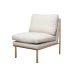 April Lounge Chair – Antique White