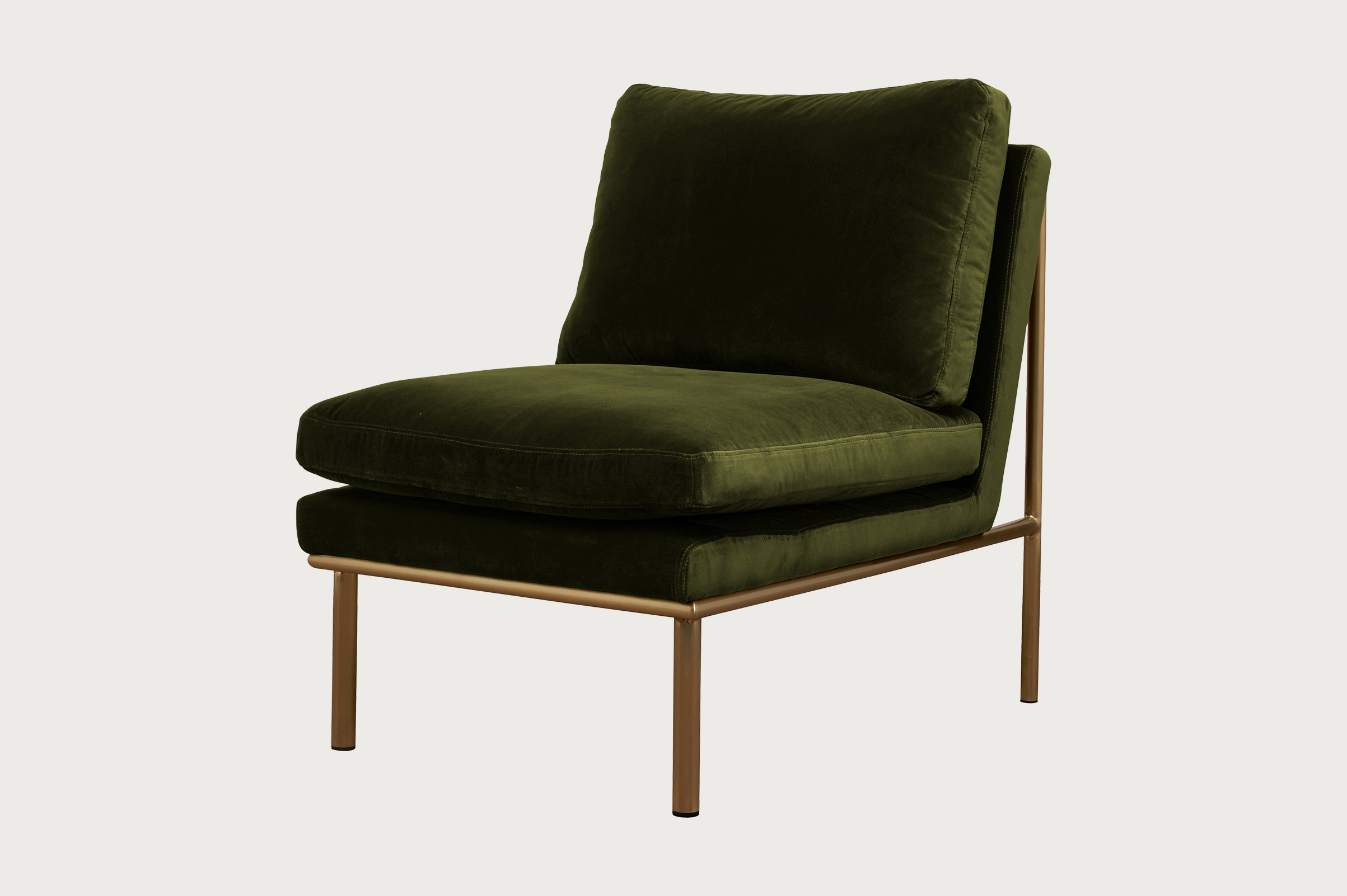 April Lounge Chair – Amazon Green