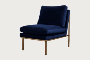 April Lounge Chair – Midnight Blue