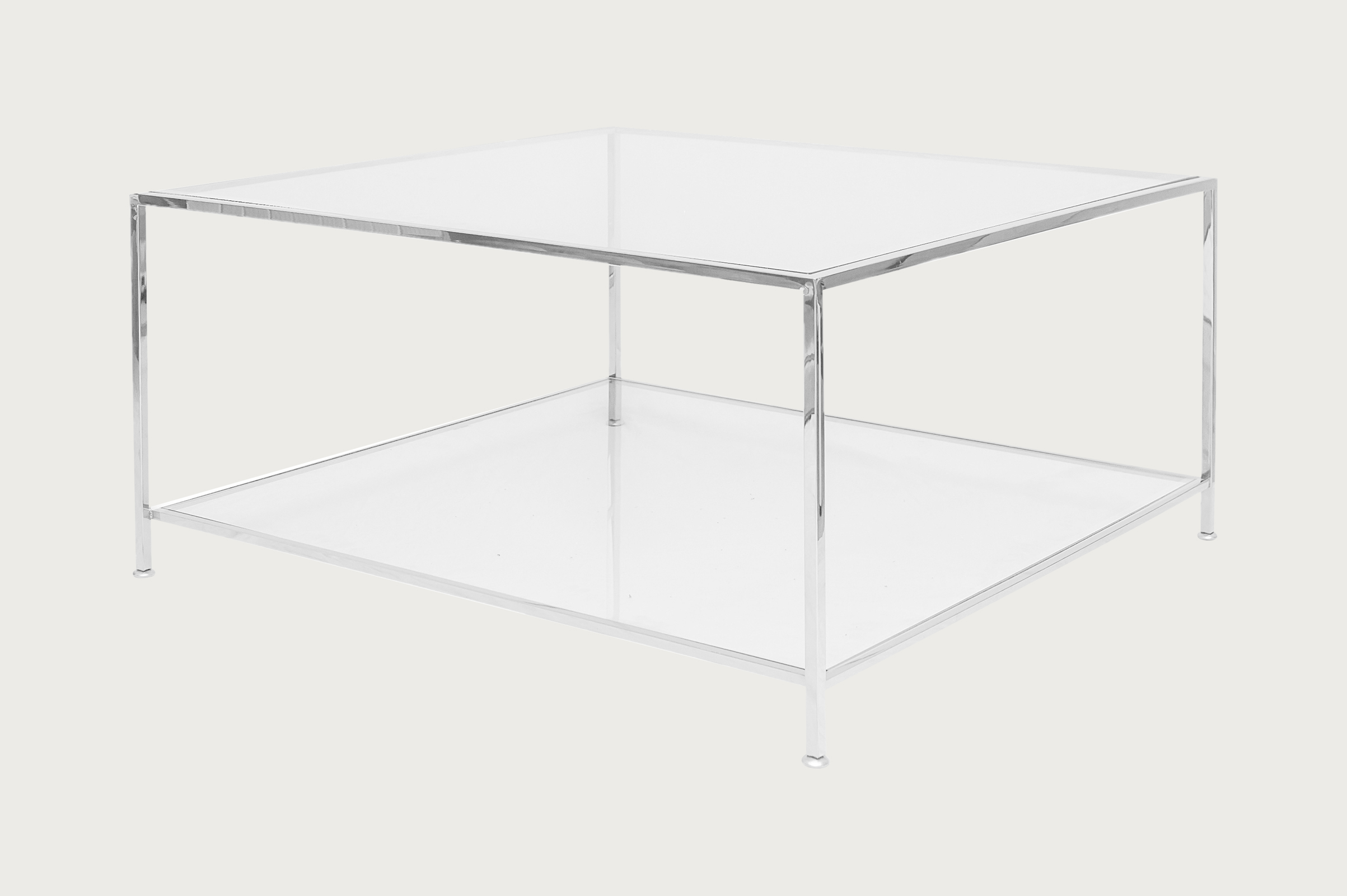 Big Square Table – Chrome