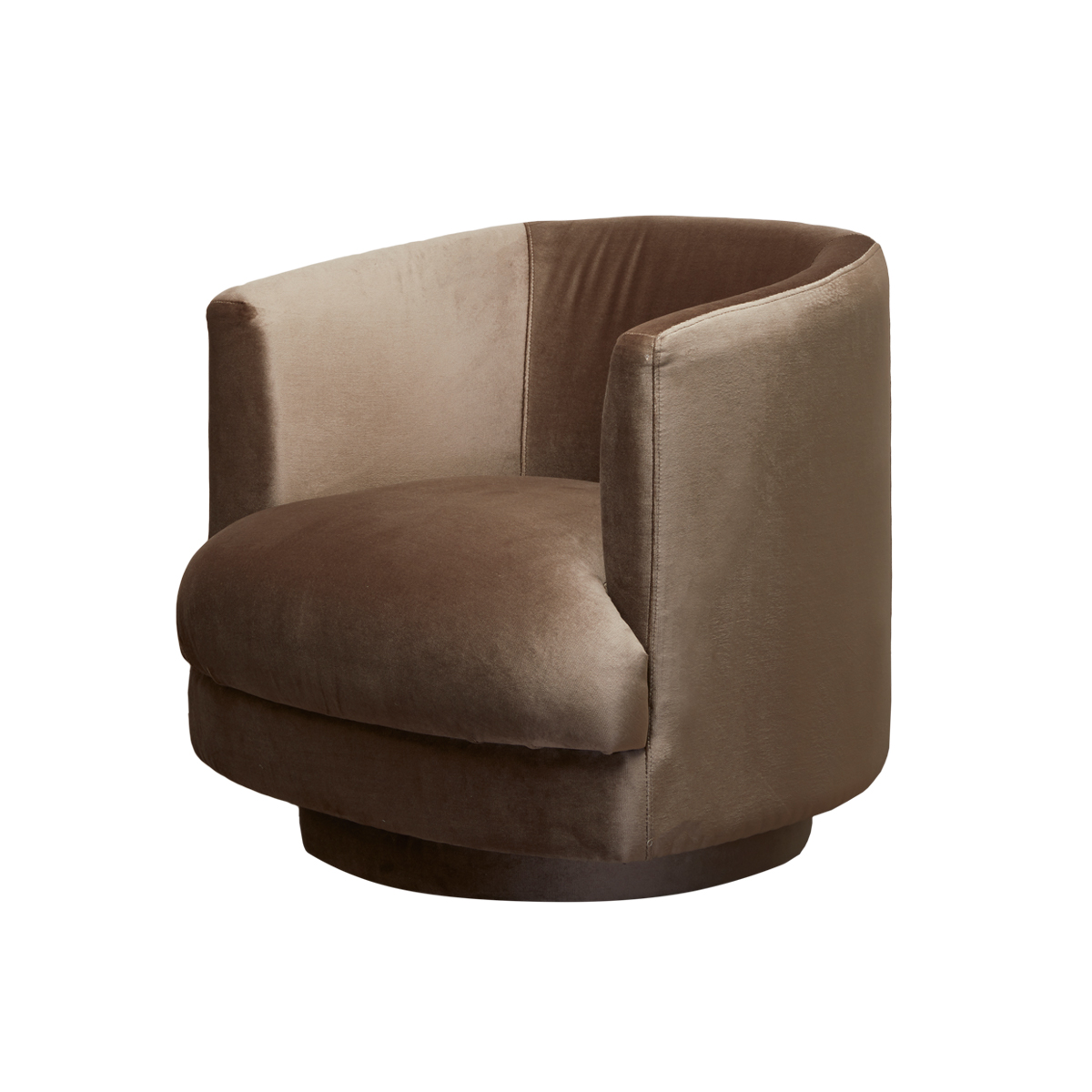Cleo Swivel Chair – Nougat