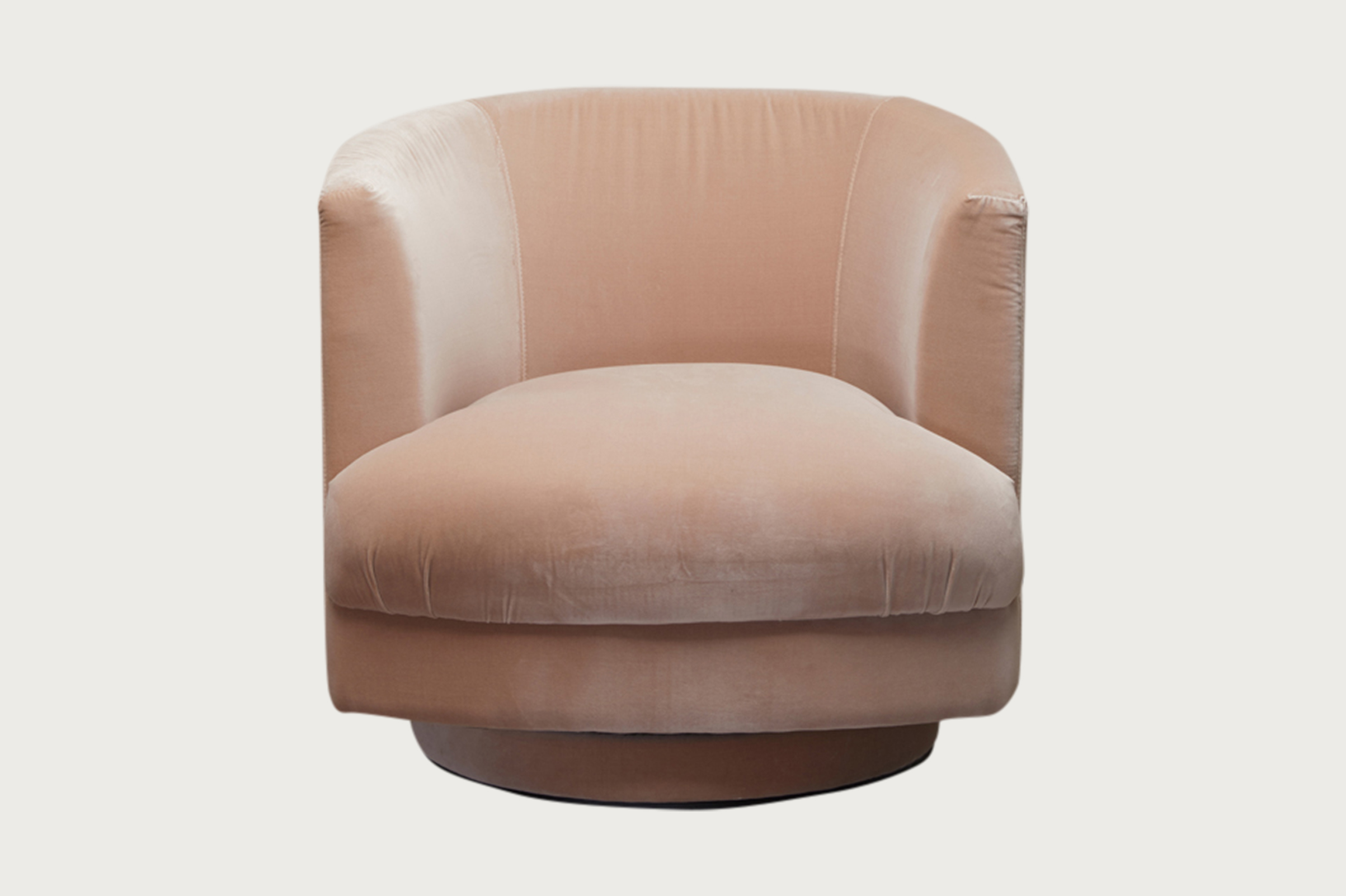 Cleo Swivel Chair – Powder