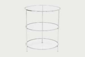 Layer Side Table – Chrome