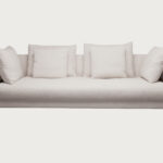 Mercer Sofa – Antique White Linen