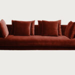 Mercer Sofa – Sangria