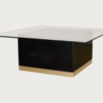 Quebec Coffee Table – Black Marquina Marble