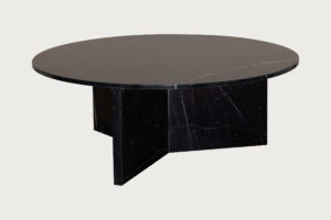 Trinity Coffee Table – Black Marble